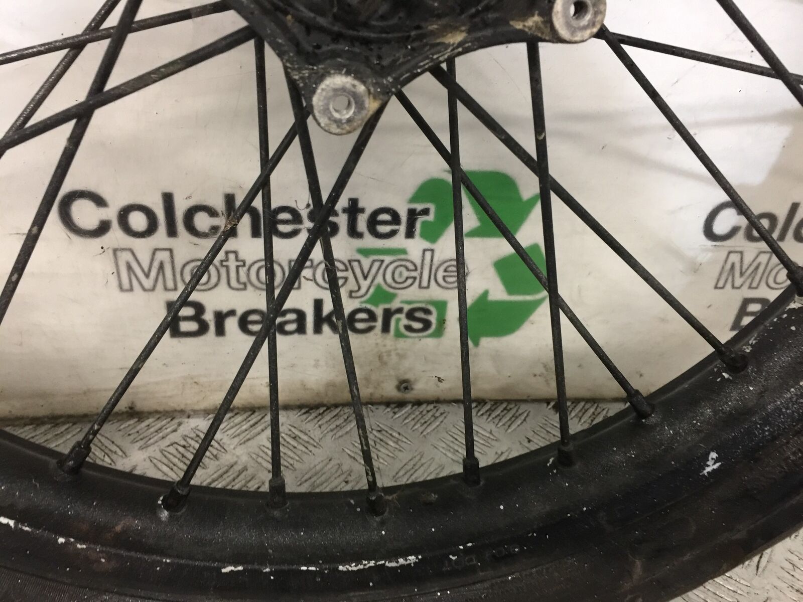 KTM400 KTM 400 LC4-E FRONT WHEEL   YEAR 2000 (STOCK 898)