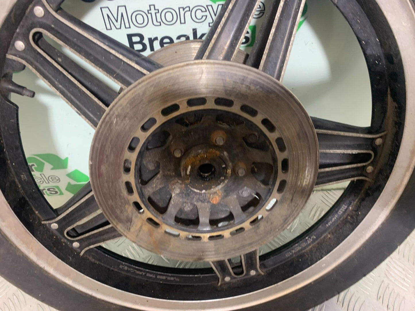 HONDA GL500 GL 500 SILVERWING FRONT WHEEL AND DISCS  YEAR 1981-82 (CMB1168)