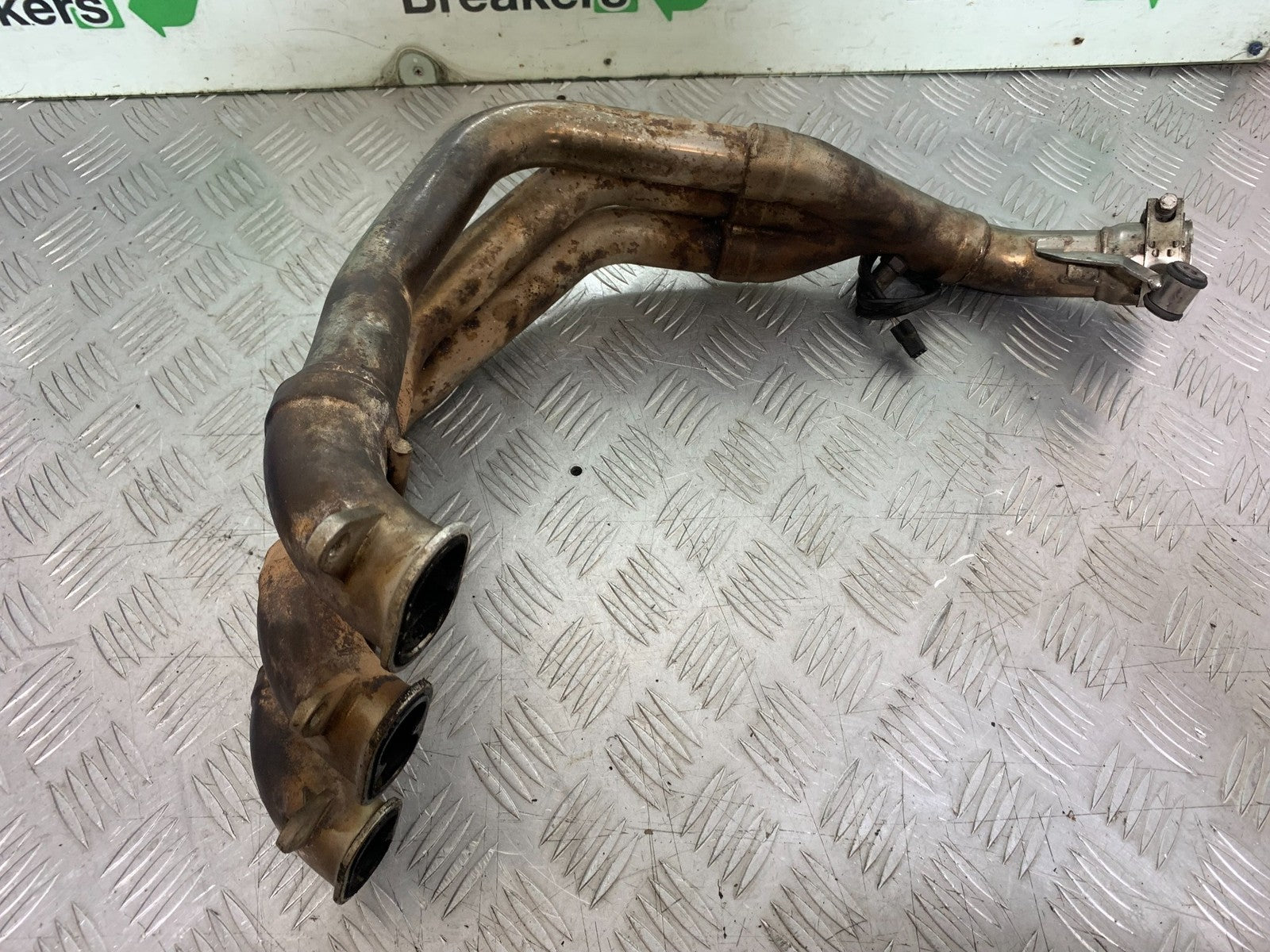 TRIUMPH SPEED TRIPLE R 1050 EXHAUST DOWNPIPES  2009 (CMB1183)