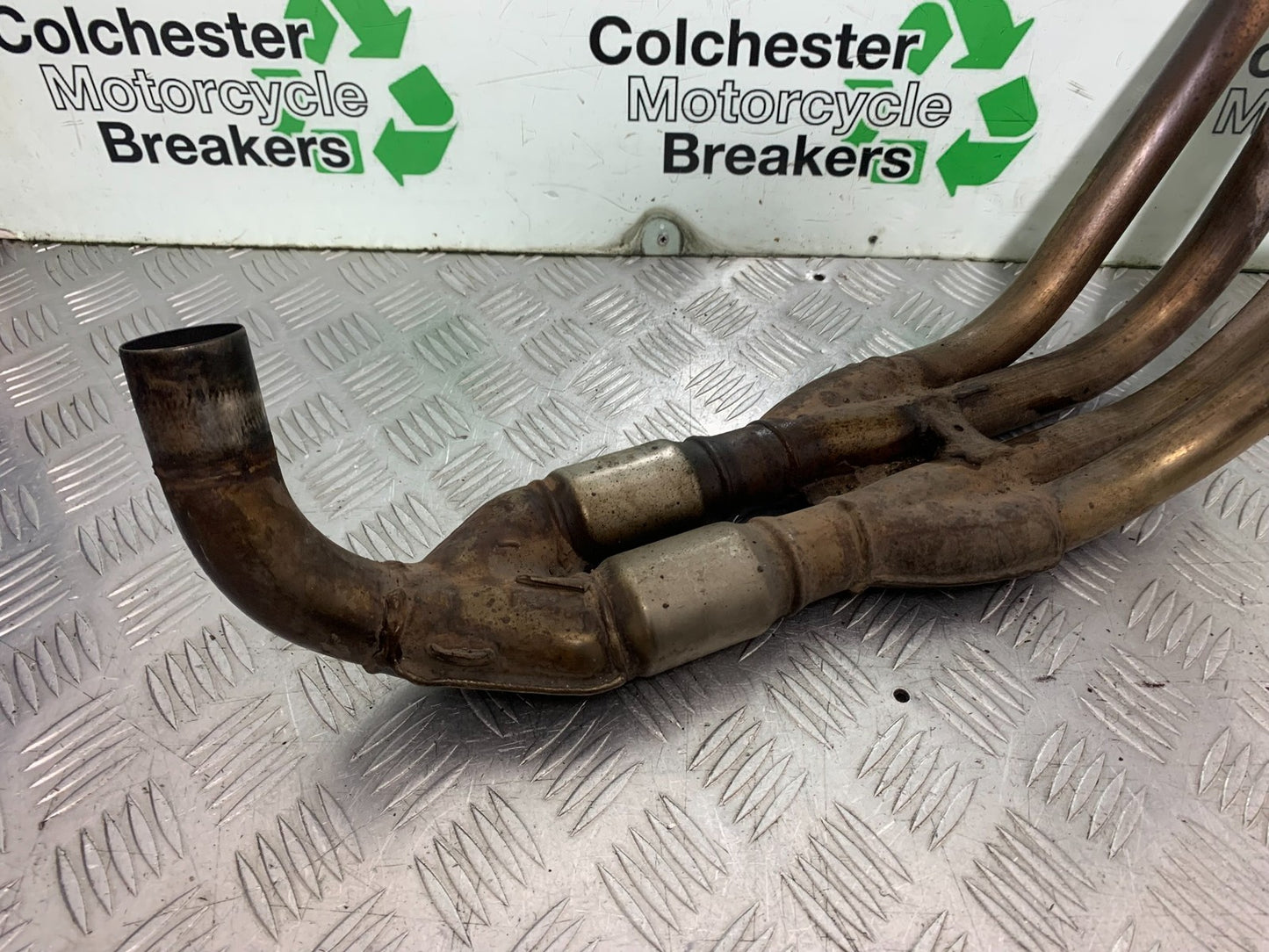 HONDA CB600 CB 600 HORNET EXHAUST DOWNPIPES  YEAR 1998-2002 (CMB1297)