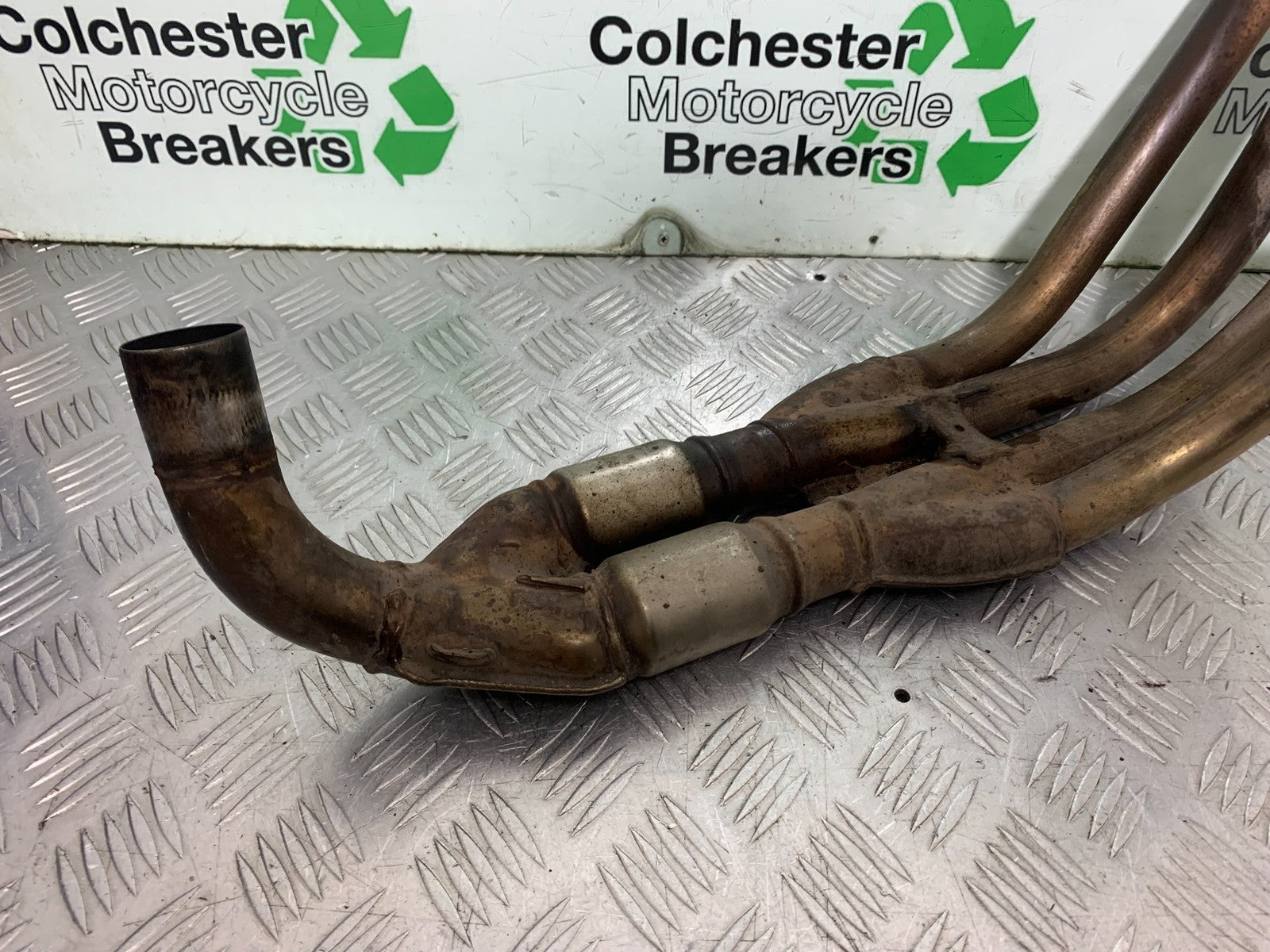 HONDA CB600 CB 600 HORNET EXHAUST DOWNPIPES  YEAR 1998-2002 (CMB1297)