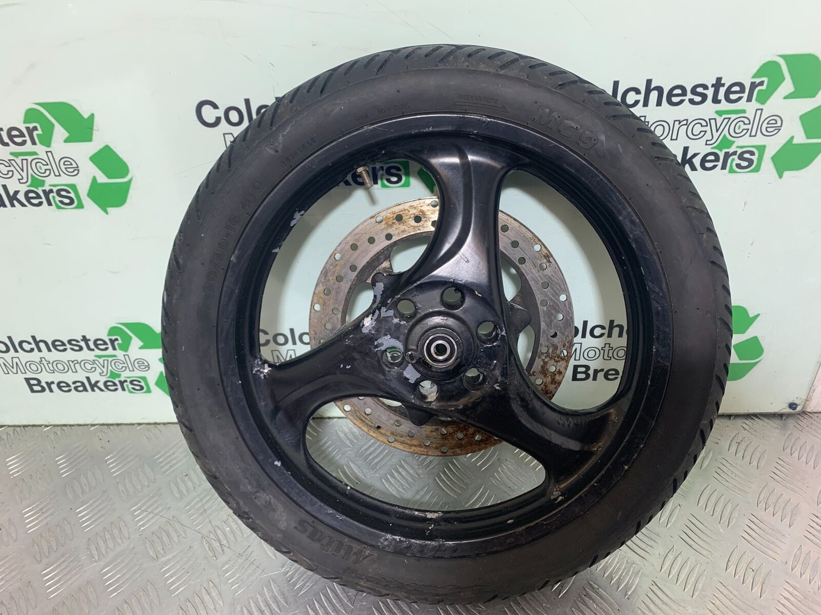 APRILIA RS50 RS 50 FRONT WHEEL AND DISC YEAR 1996-1998 (CMB1132)