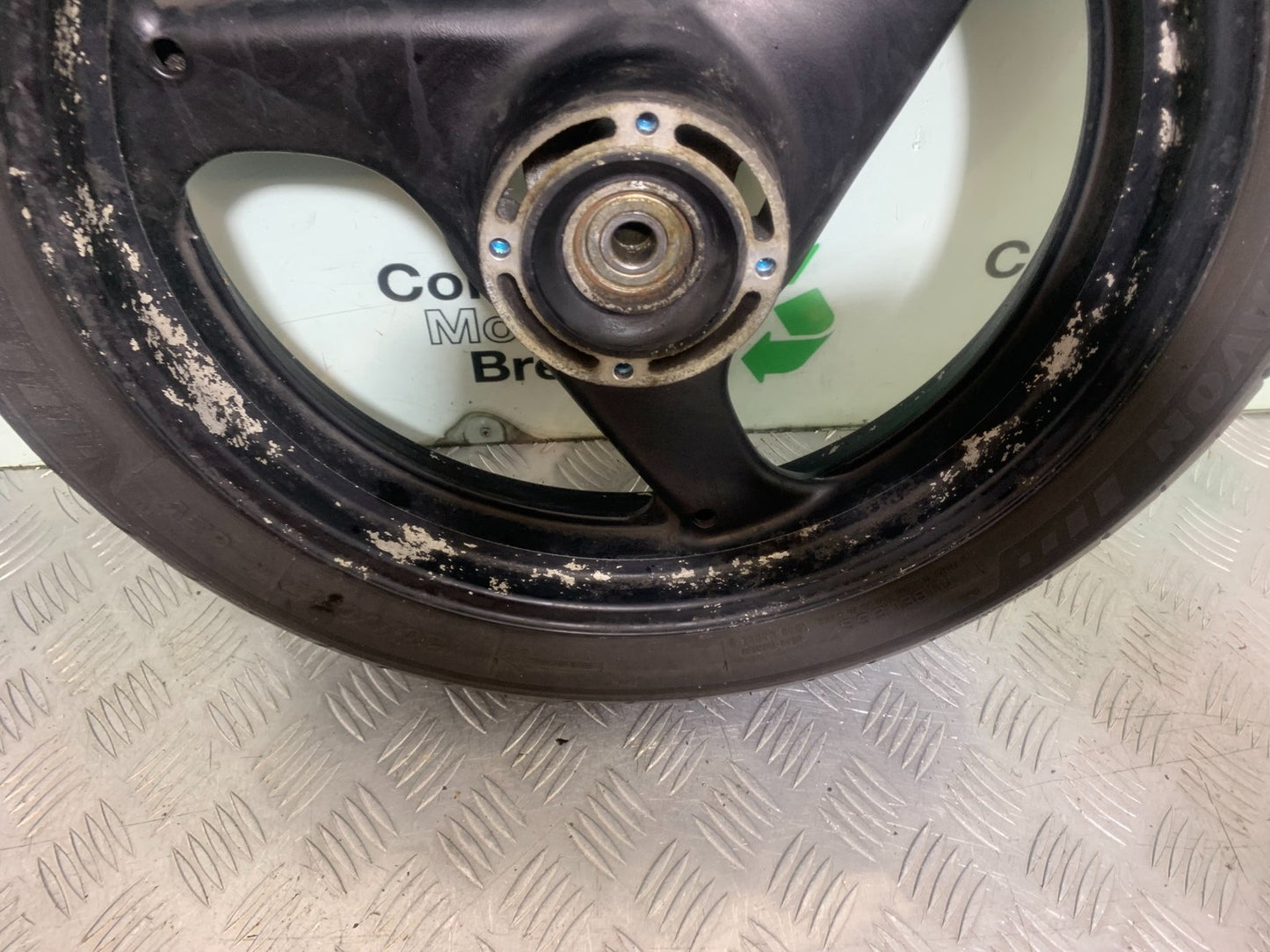 SUZUKI GS500 GS 500 REAR WHEEL YEAR 2001-2008 (CMB1254)