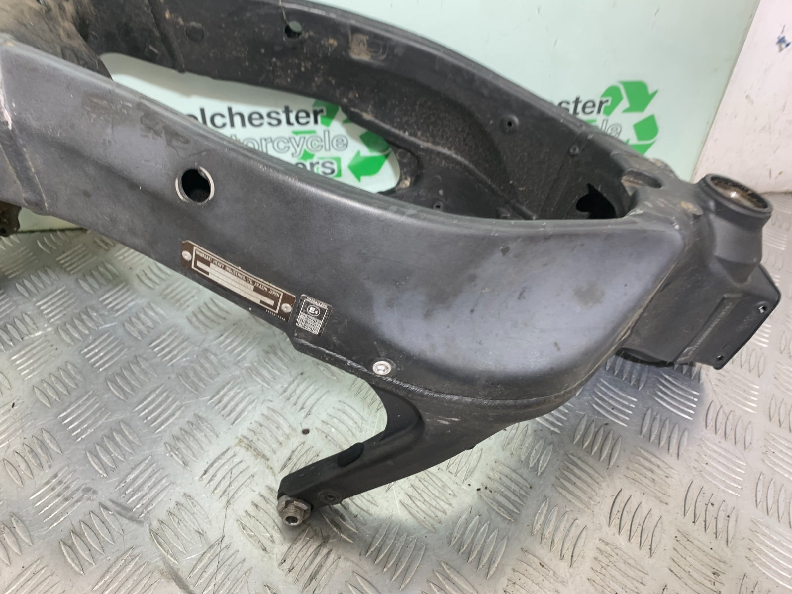 KAWASAKI ZX6R FRAME REG LOG BOOK YEAR 2009-2012 (CMB1136)