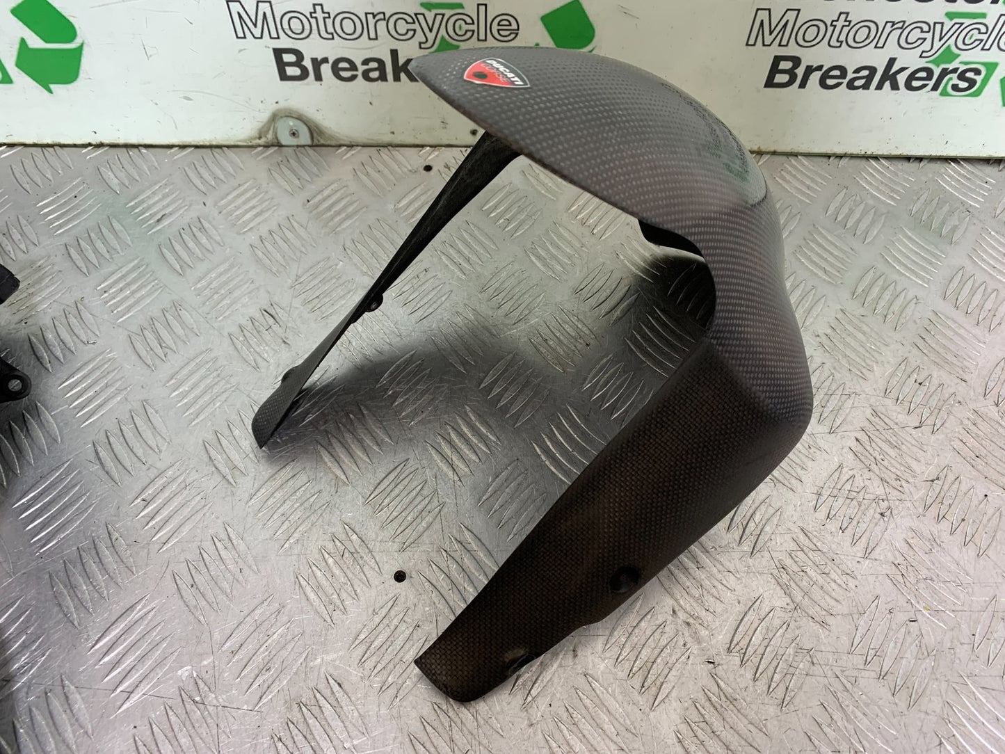 DUCATI 848 CARBON FRONT MUDGUARD   YEAR 2008-2010 (CMB1323)