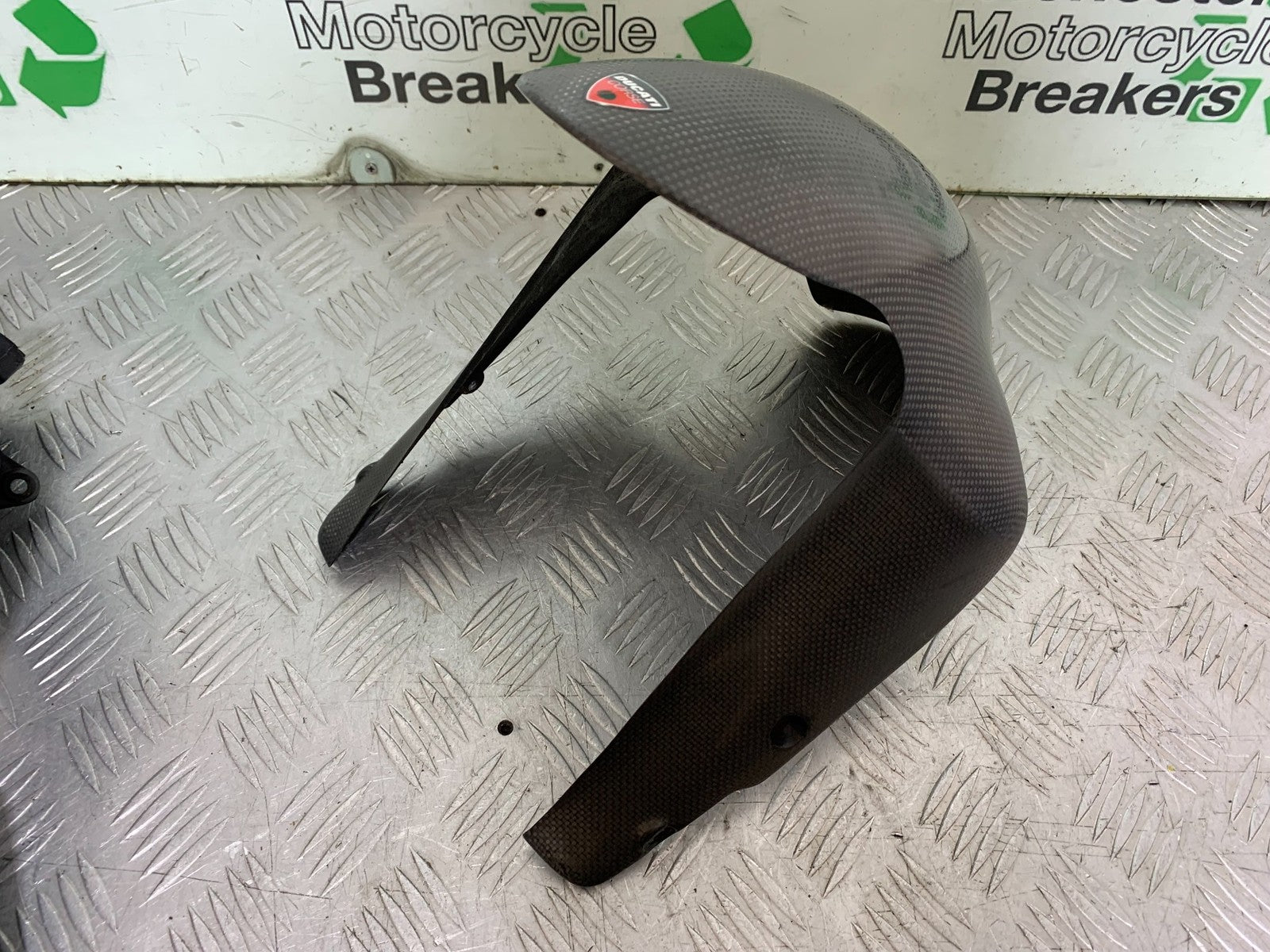 DUCATI 848 CARBON FRONT MUDGUARD   YEAR 2008-2010 (CMB1323)