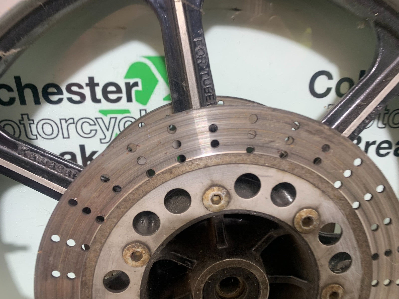 KAWASAKI GT550 GT 550 FRONT WHEEL  YEAR 1989-1994