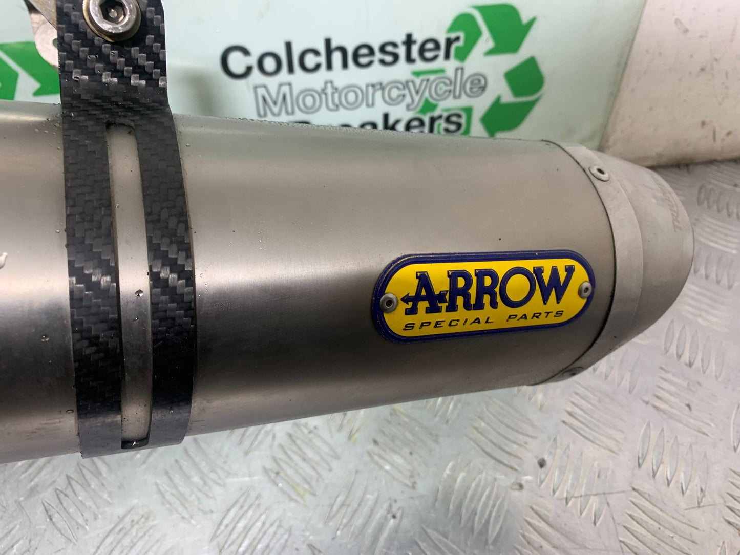 TRIUMPH 675 STREET TRIPLE R ARROW SILENCERS   YEAR 2012 (CMB1221)