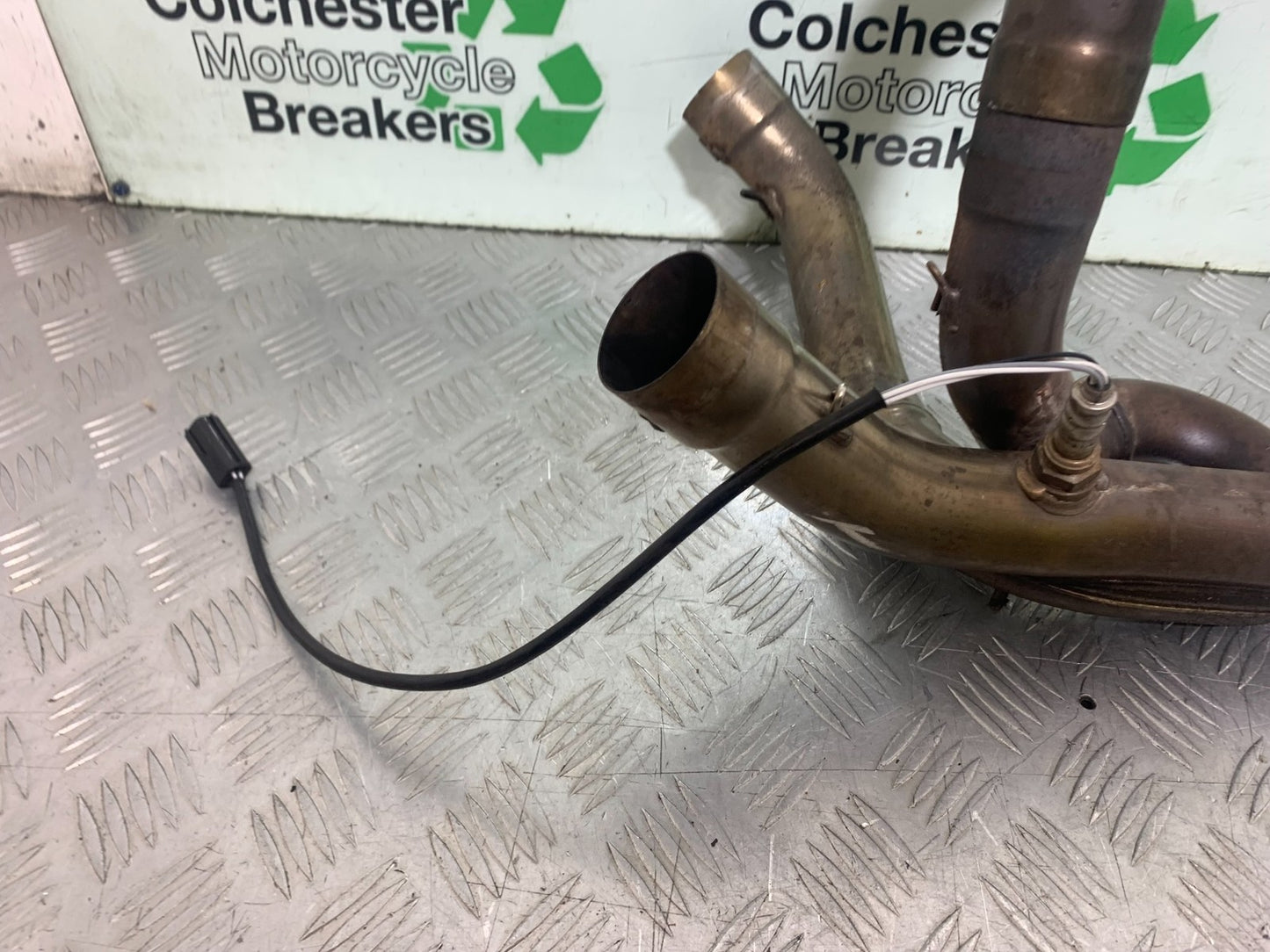 APRILIA RSV1000 R FACTORY MILLE EXHAUST DOWNPIPES    2004-09 (CMB1203)