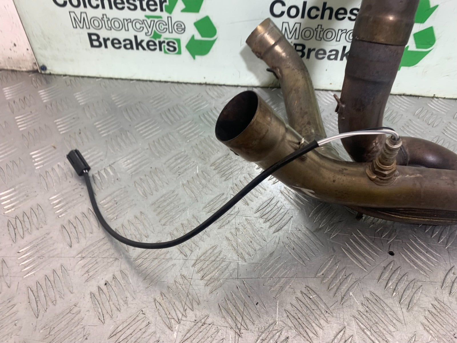 APRILIA RSV1000 R FACTORY MILLE EXHAUST DOWNPIPES    2004-09 (CMB1203)