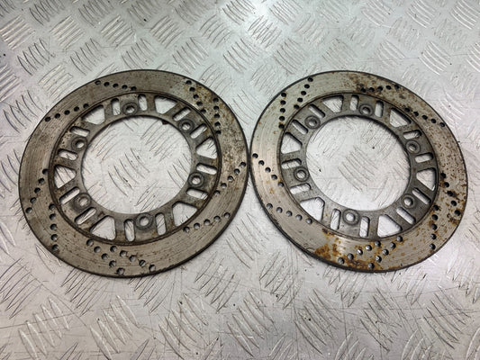 KAWASAKI GPZ600 GPZ 600 FRONT BRAKE DISCS  YEAR 1988-90 (CMB1258)