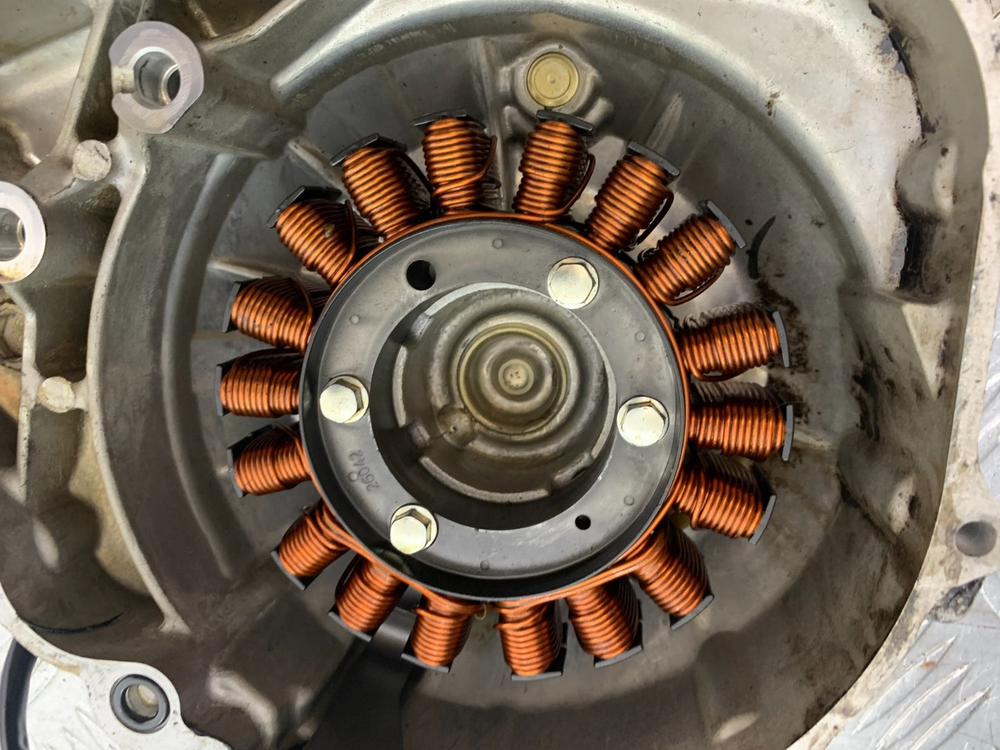 HONDA NC700 X GENERATOR AND COVER  MOTOR  YEAR 2012-2014 (CMB1327)