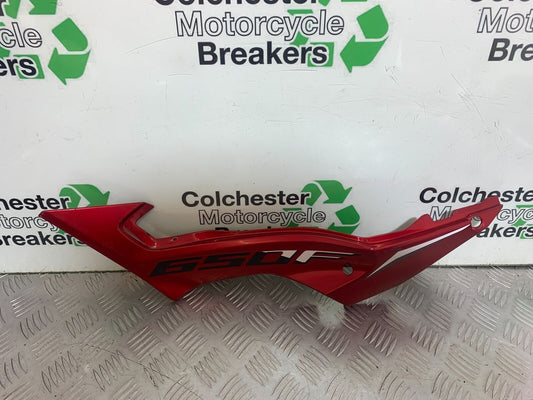 HONDA CBR650 F CBR 650F LEFT SEAT PANEL   YEAR 2014-17  (CMB1130)
