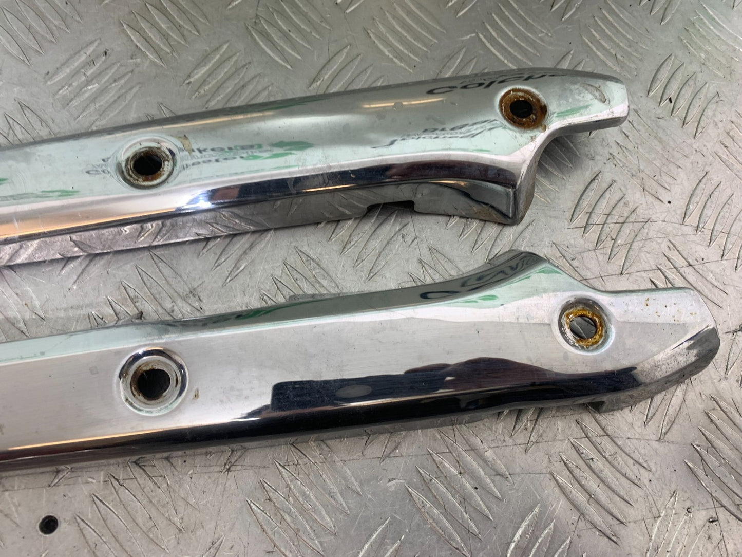 HONDA VT750 SHADOW CHROME FRAME COVERS   YEAR 2003-2004 (CMB1265)
