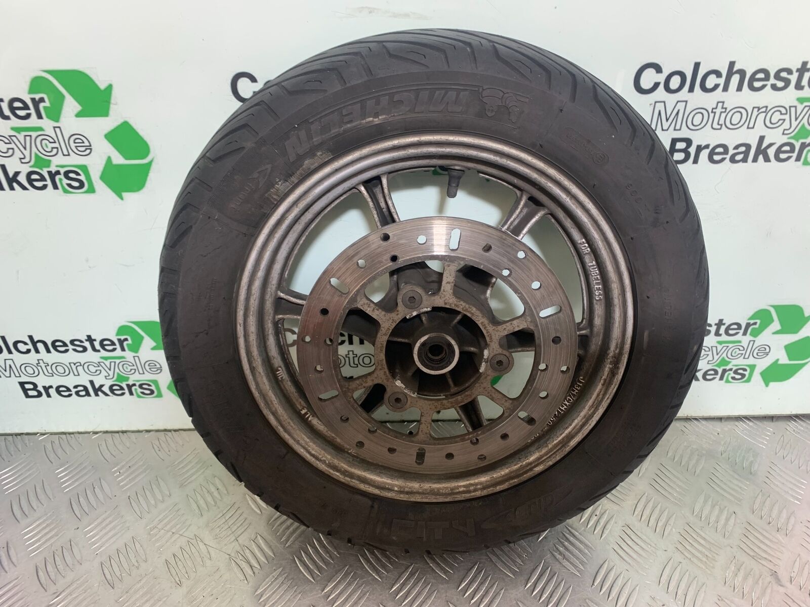 SUZUKI AN 200 UN 200 BURGMAN FRONT WHEEL   YEAR 2007-09 (CMB1128)