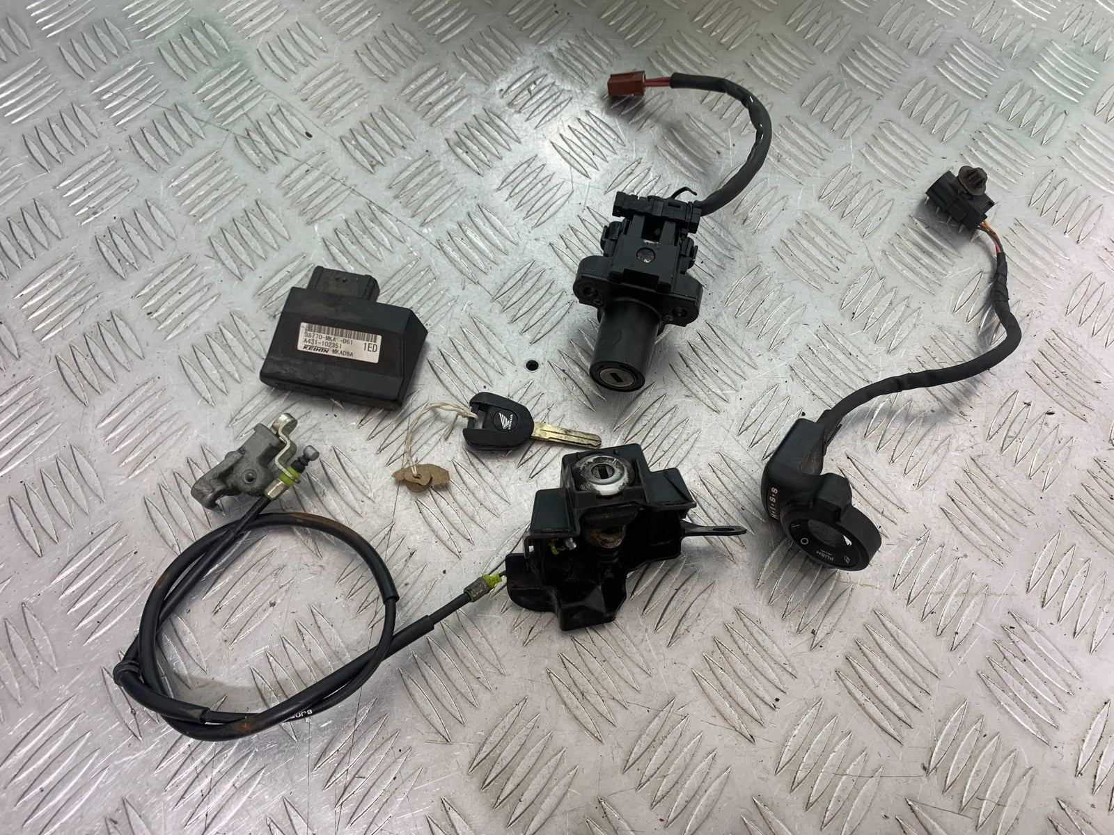 HONDA NC750 NC 750 S ECU LOCKS KEY 2016-2020 (CMB1146)