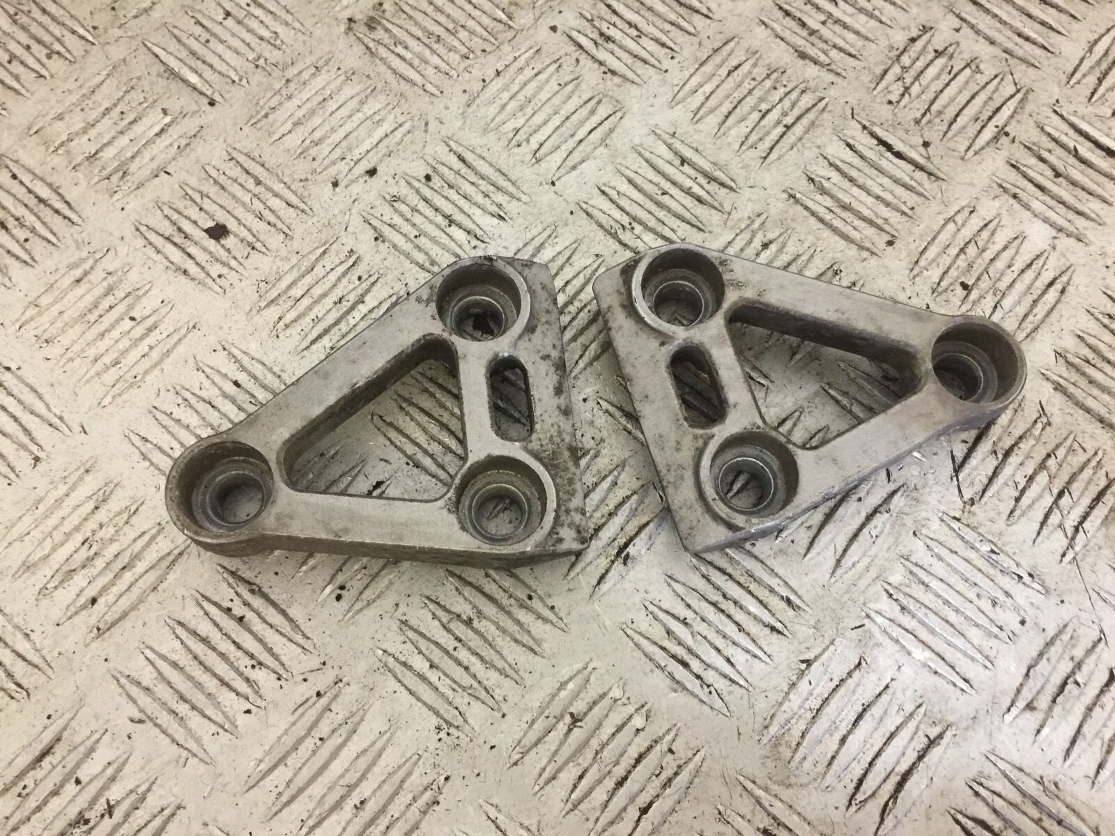 HONDA CB1 CB-1 CB 1 400 HEADLIGHT BRACKETS YEAR 1989-1990 (STOCK 739)