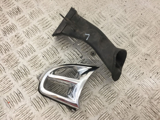 HONDA GL1800 GL 1800 LEFT AIR DUCT & CHROME COVER YEAR 2004-10 ABS (STOCK 890)