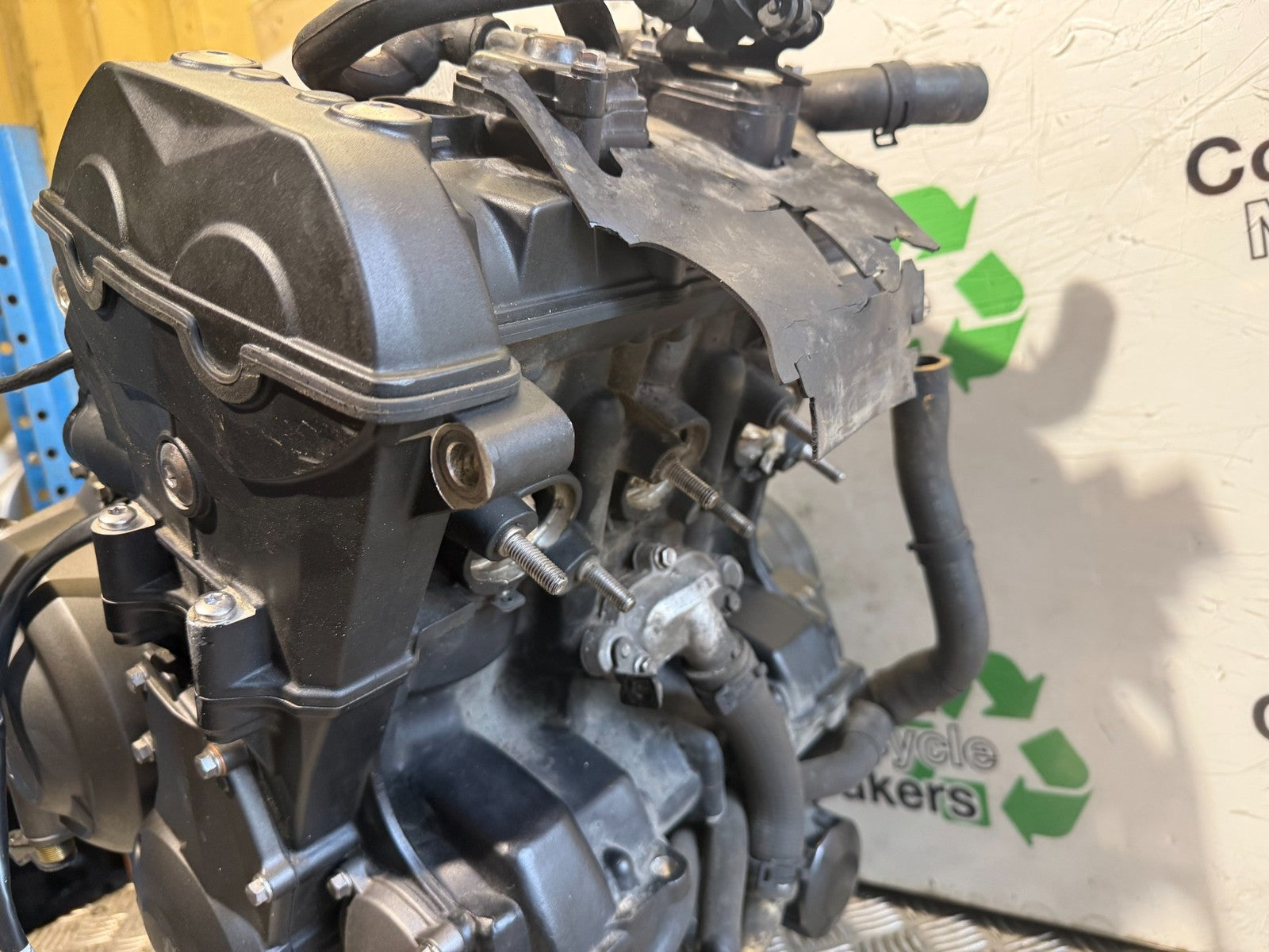 TRIUMPH TRIDENT 660 ENGINE YEAR 2021-2024 (CMB1295) - ONLY 2,700 MILES!