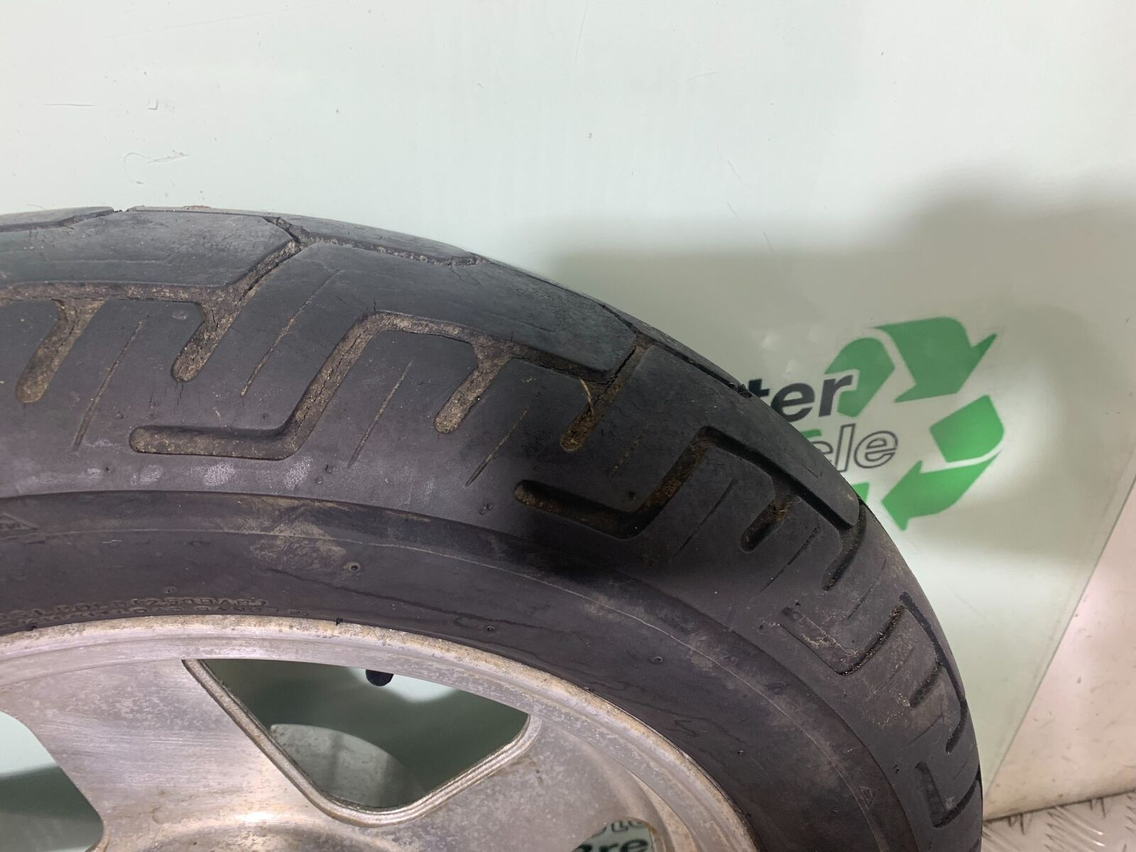 AJS DD125 REGAL RAPTOR REAR WHEEL  YEAR 2007 (CMB1061)
