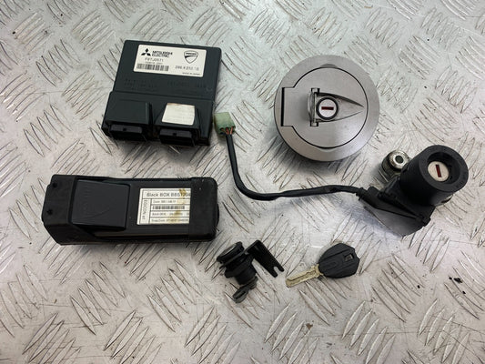 DUCATI 1299 PANIGALE ECU LOCKS KEY  YEAR 2016 (CMB 1187)