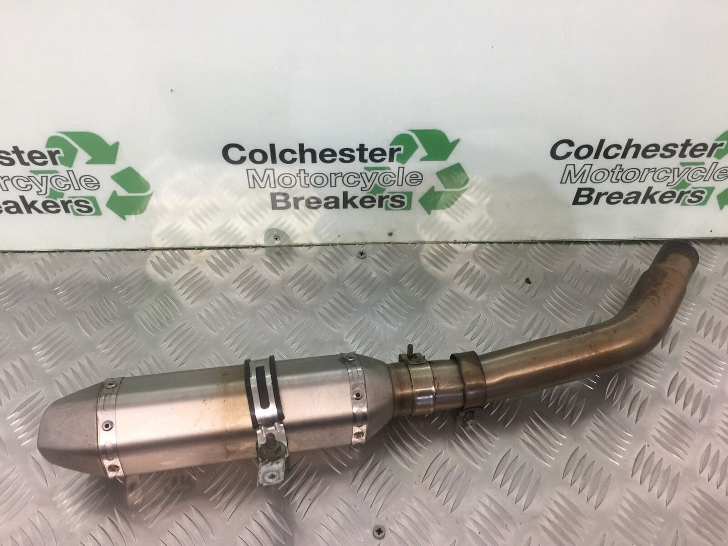 TRIUMPH TIGER 800 XRT GR MOTO SILENCER  YEAR 2015-2017  (STOCK 920)