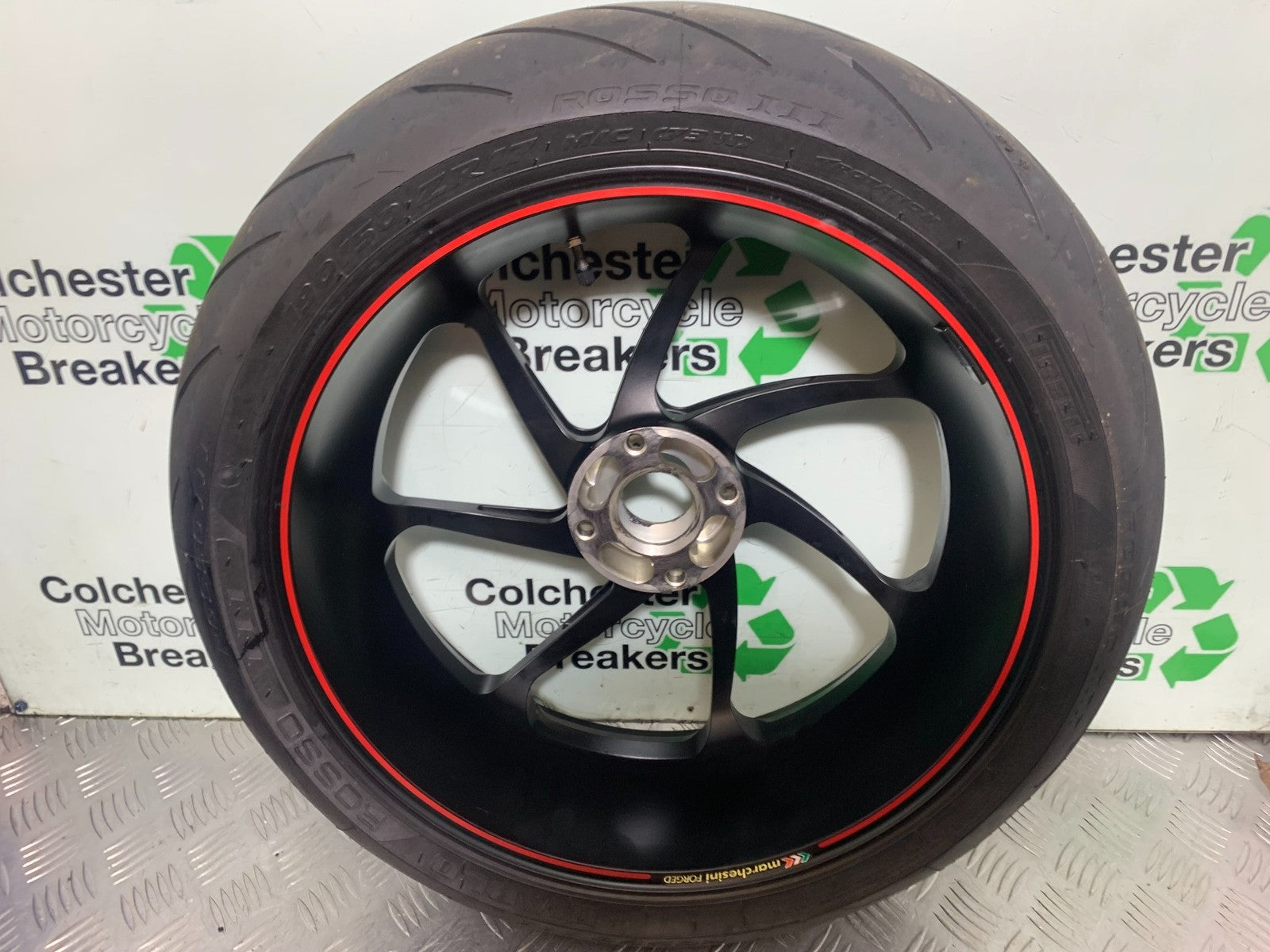 DUCATI 1198 S REAR WHEEL BREMBO MARCHESINI YEAR 2009-2011 (CMB1219)