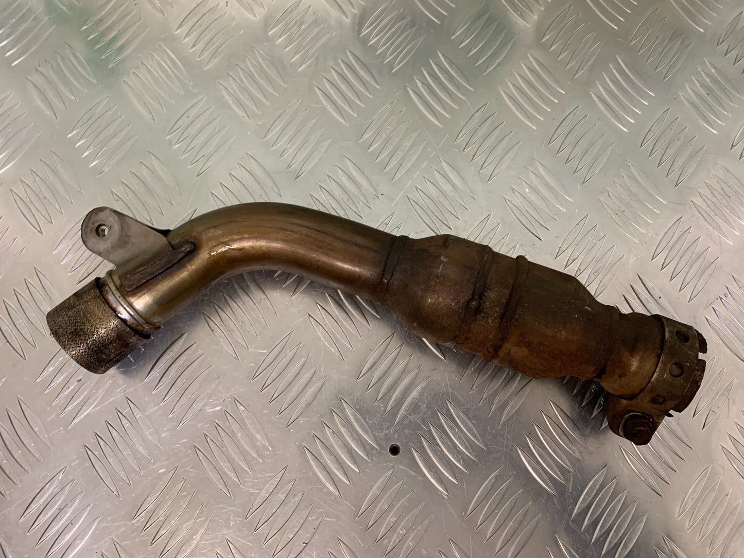 YAMAHA FZ6 FAZER EXHAUST LINK PIPE  YEAR 2004-2007  (STOCK 955)