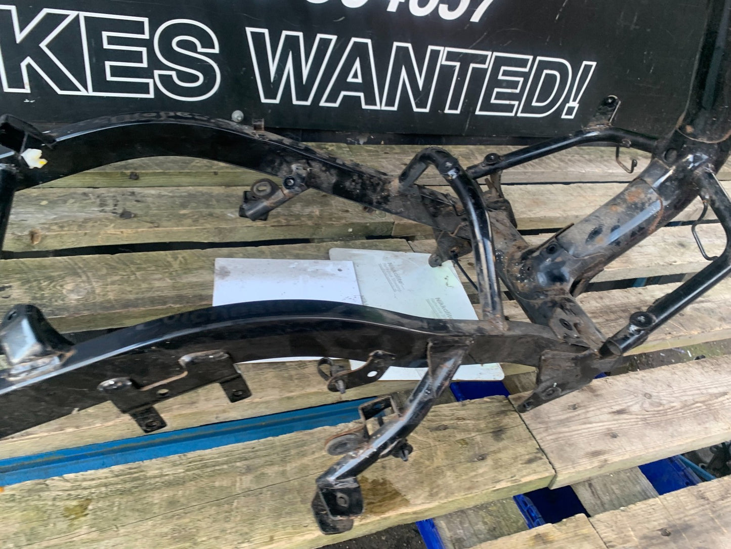 HONDA NSC110 VISION FRAME REG LOG BOOK  YEAR 2017-2020 (CMB1249)