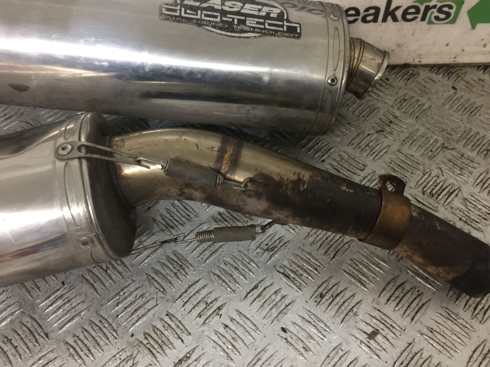 HONDA VTR1000 VTR 1000 FIRESTORM LAZER RACE CANS YEAR 2002 (STOCK 794)