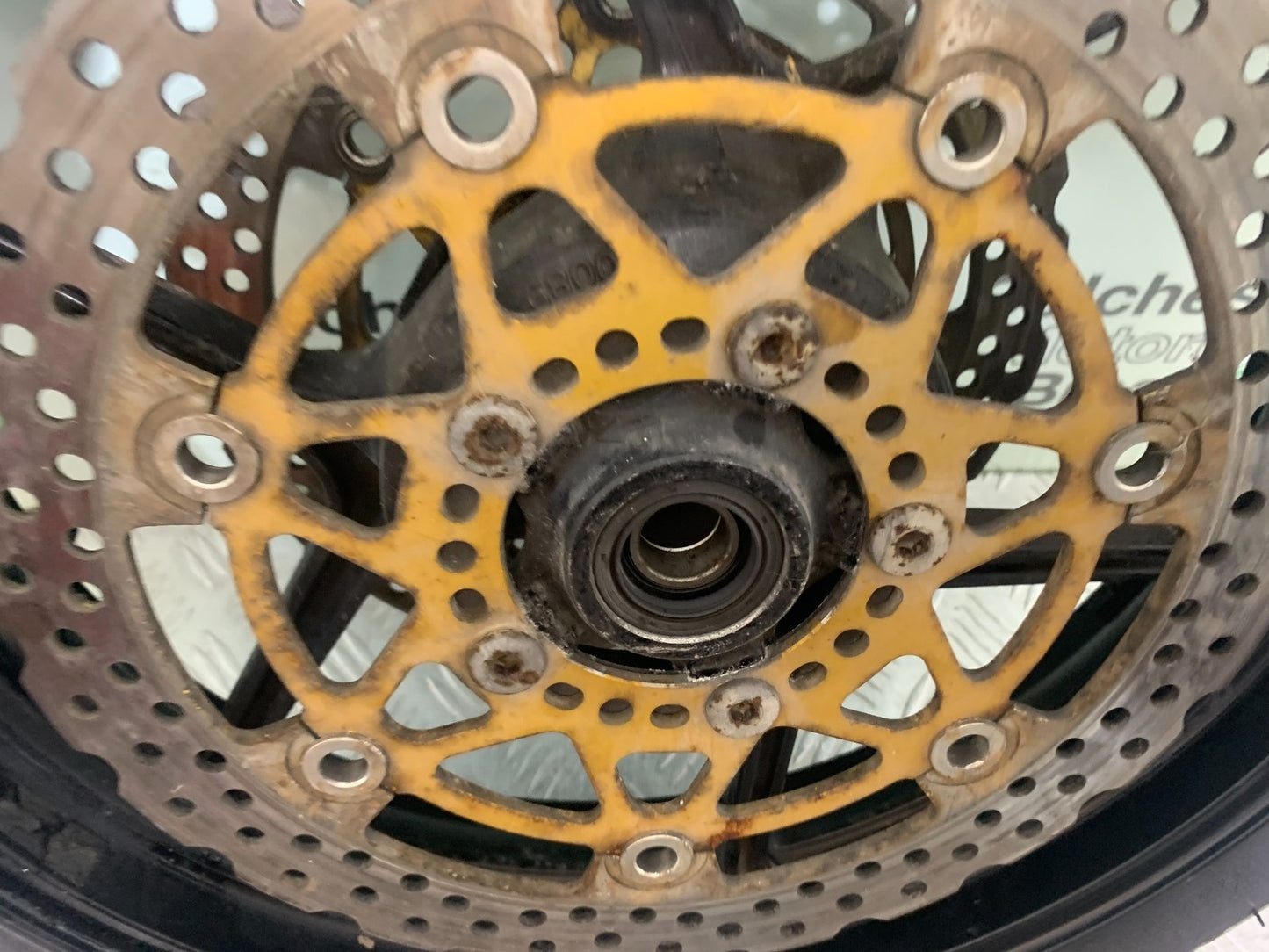 KAWASAKI ER6 F ER6F FRONT WHEEL AND DISCS YEAR 2005-2008 (CMB1277)