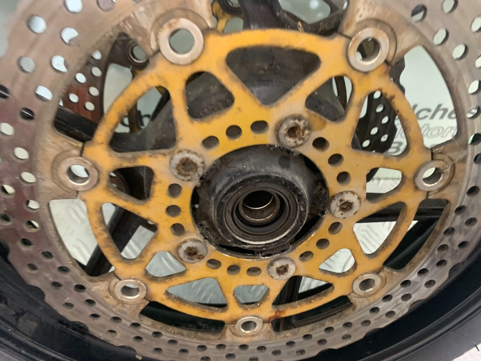 KAWASAKI ER6 F ER6F FRONT WHEEL AND DISCS YEAR 2005-2008 (CMB1277)