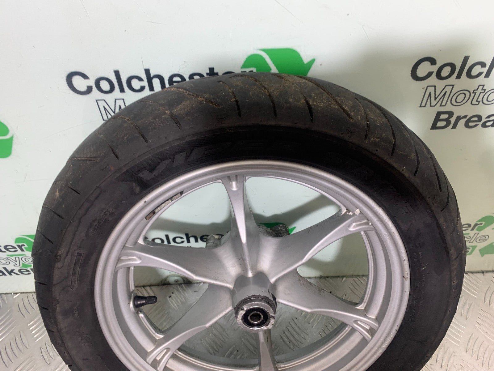 SUZUKI AN 200 UH 200 FRONT WHEEL YEAR 2007-2009 (CMB1256)