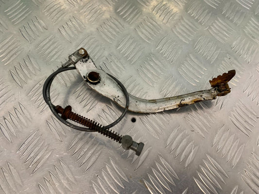 KAWASAKI KLR250 KLR 250 REAR BRAKE PEDAL YEAR 1984-2001 (STOCK 980)