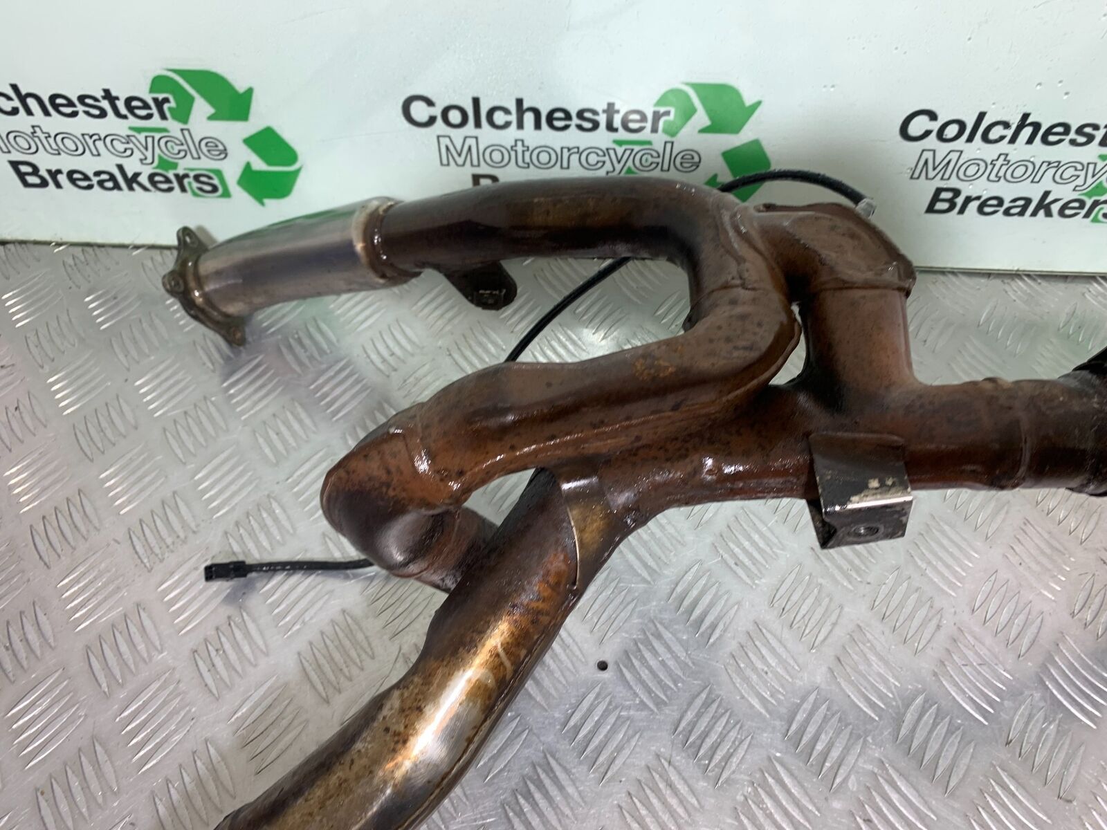 SUZUKI SV1000 SV 1000 K4 EXHAUST DOWNPIPES  YEAR 2003-2007 (CMB1042)