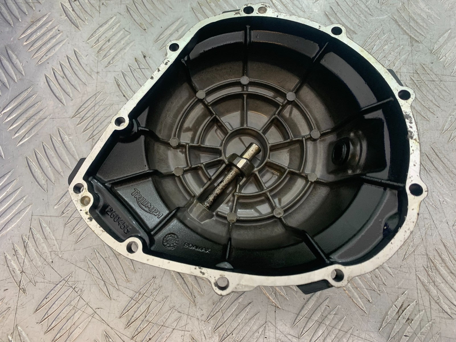 TRIUMPH 675 STREET TRIPLE R CLUTCH COVER  YEAR 2012 (CMB1221)