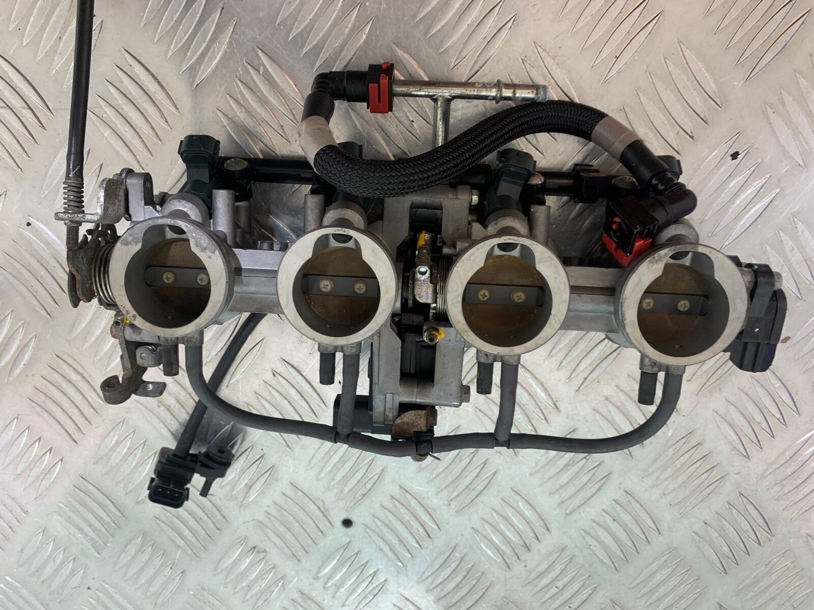 KAWASAKI ZX6R ZX6 R THROTTLE BODIES YEAR 2007 2008 (CMB1002)