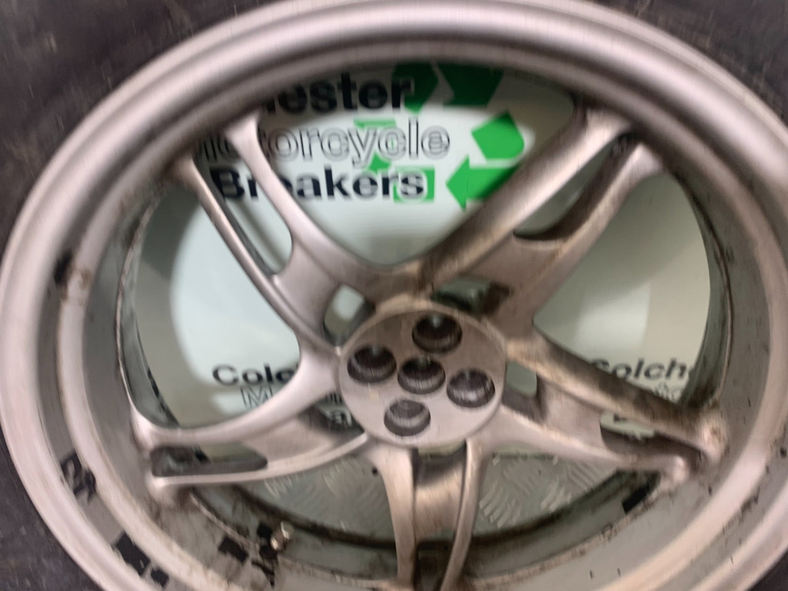 BMW K1200 K 1200 LT REAR WHEEL  YEAR 1999-07 (CMB1138)