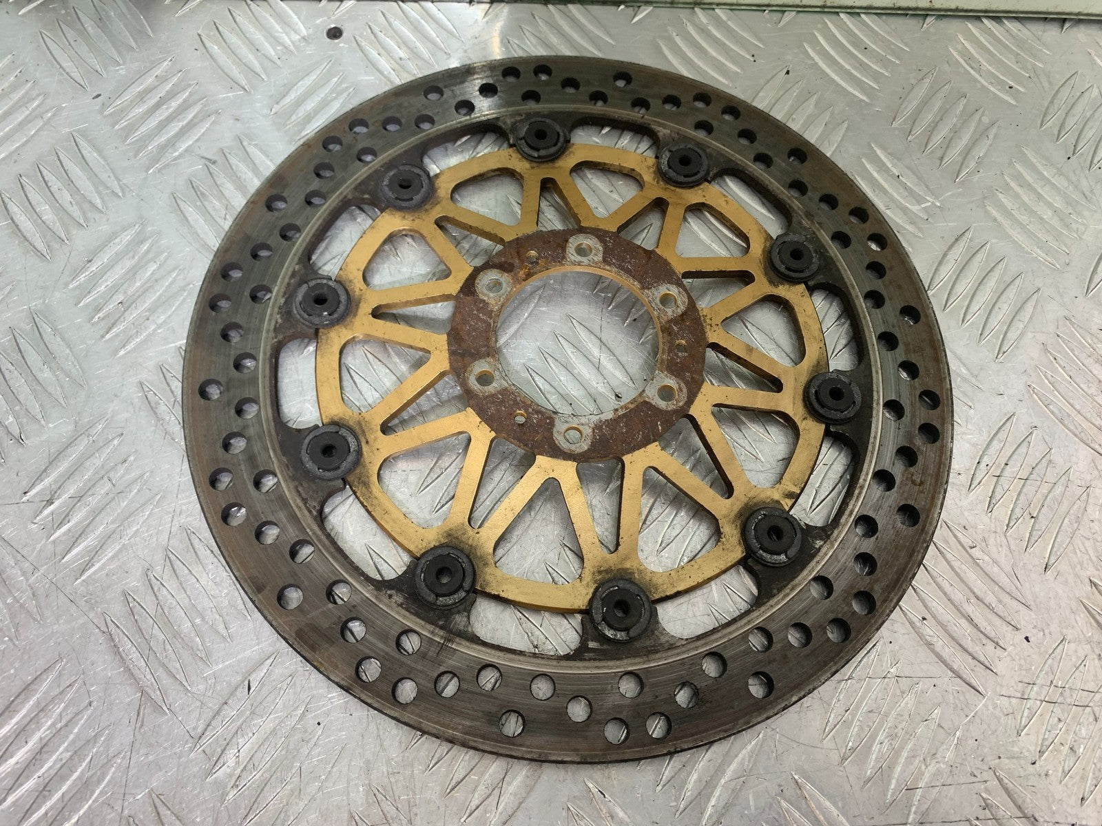 HONDA VFR800 PRE V-TEC 1 X FRONT BRAKE DISC  YEAR 1998-2001 (CMB1233)
