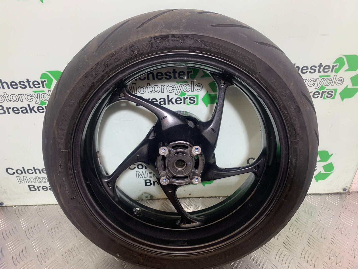 TRIUMPH 675 STREET TRIPLE REAR WHEEL  2013-2016 (CMB1186)
