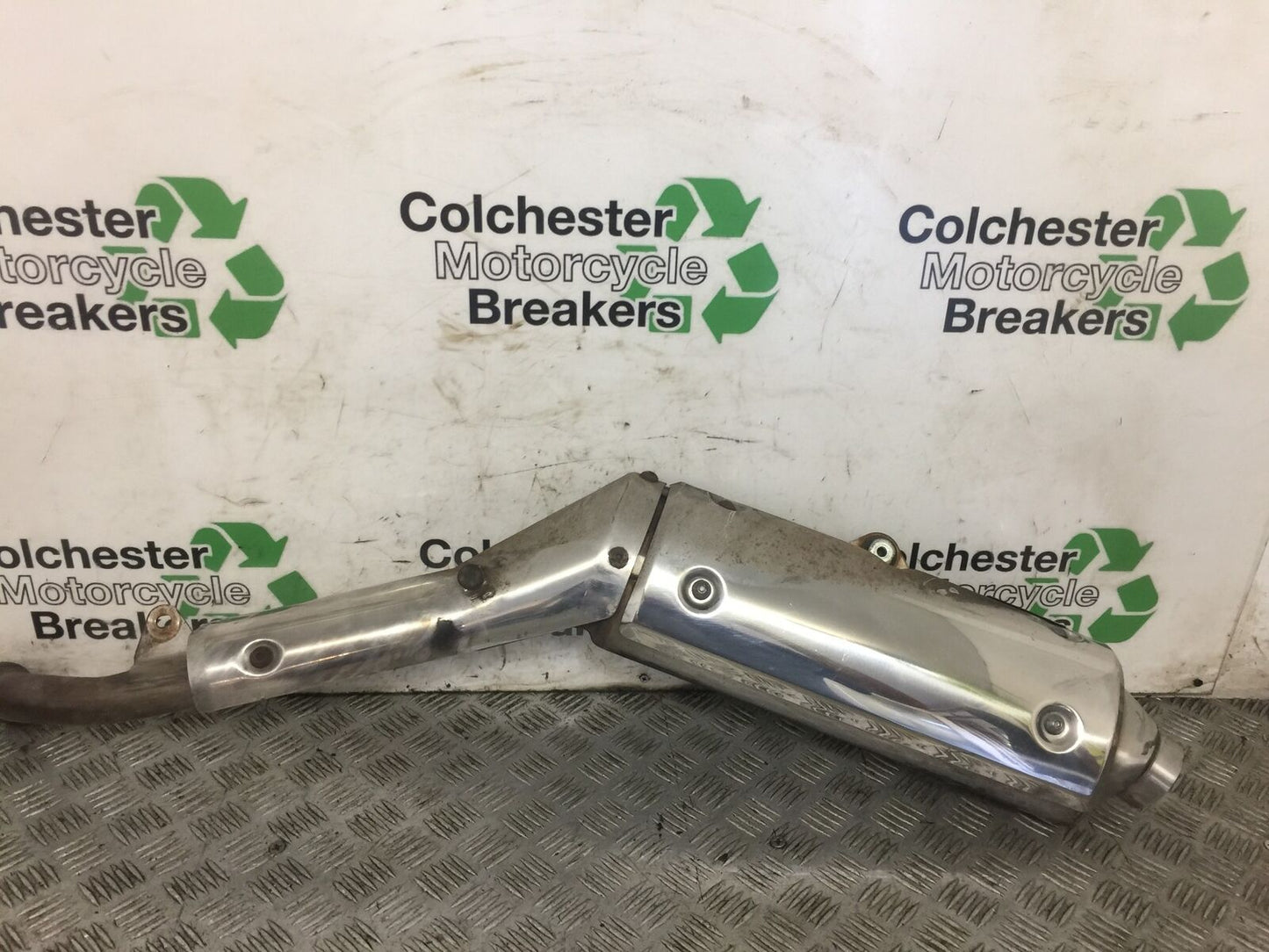 HONDA XL1000 VARADERO LEFT SILENCER  YEAR 2002 (STOCK 595)