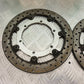 YAMAHA XVS 1300 MIDNIGHT STAR FRONT BRAKE DISCS  YEAR  2007-16 (CMB1027)