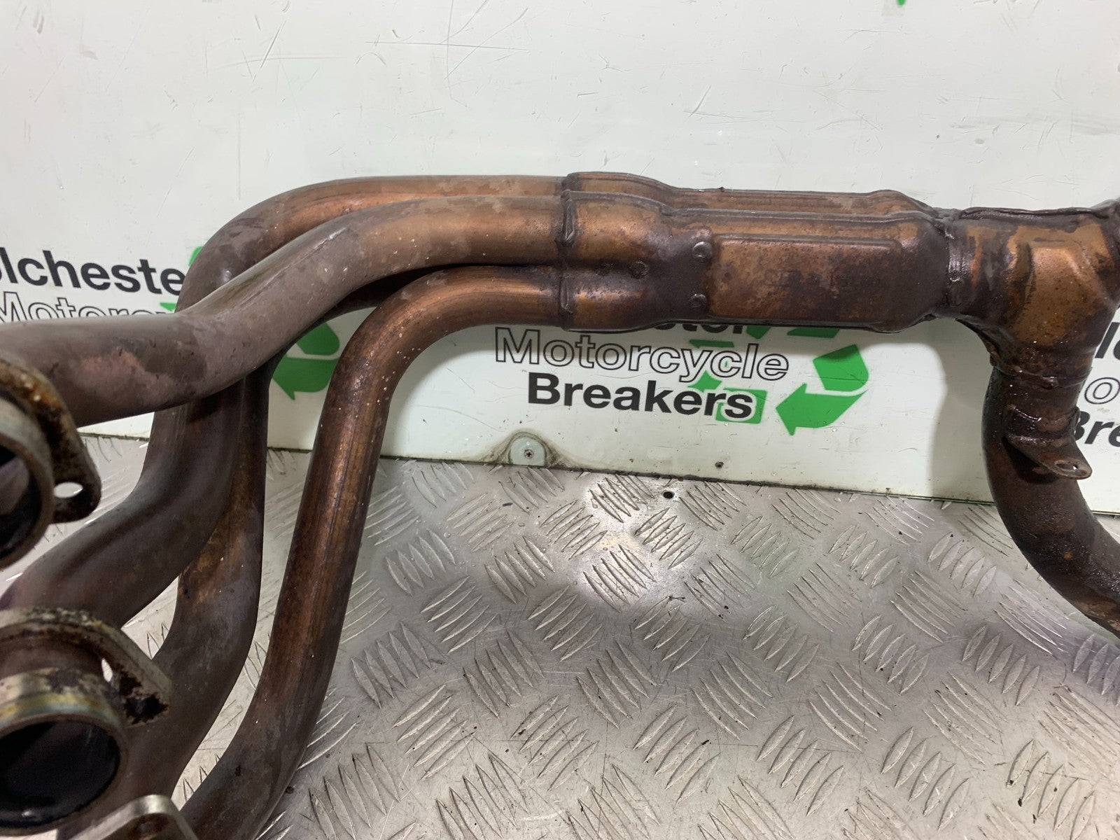 HONDA CBR1100 BLACKBIRD EXHAUST DOWNPIPES   YEAR 1999-2005 (CMB1232)