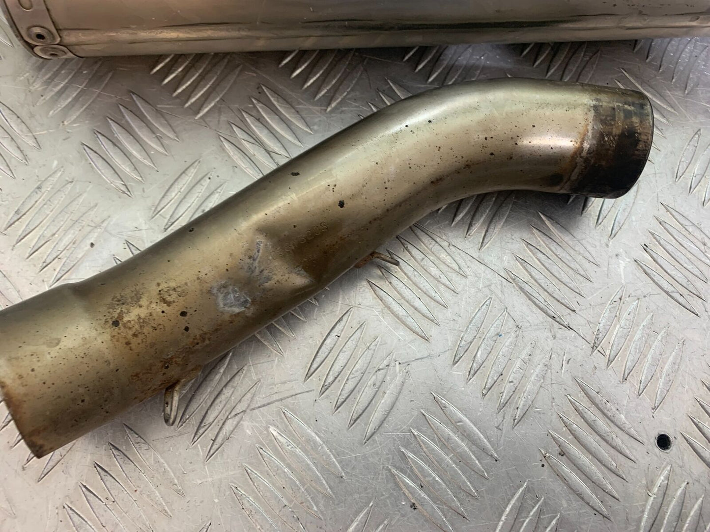 KAWASAKI ZX6R ZX6 J LEO VINCI HI LEVEL EXHAUST (DAMAGED) YEAR 2000 (CMB1129)