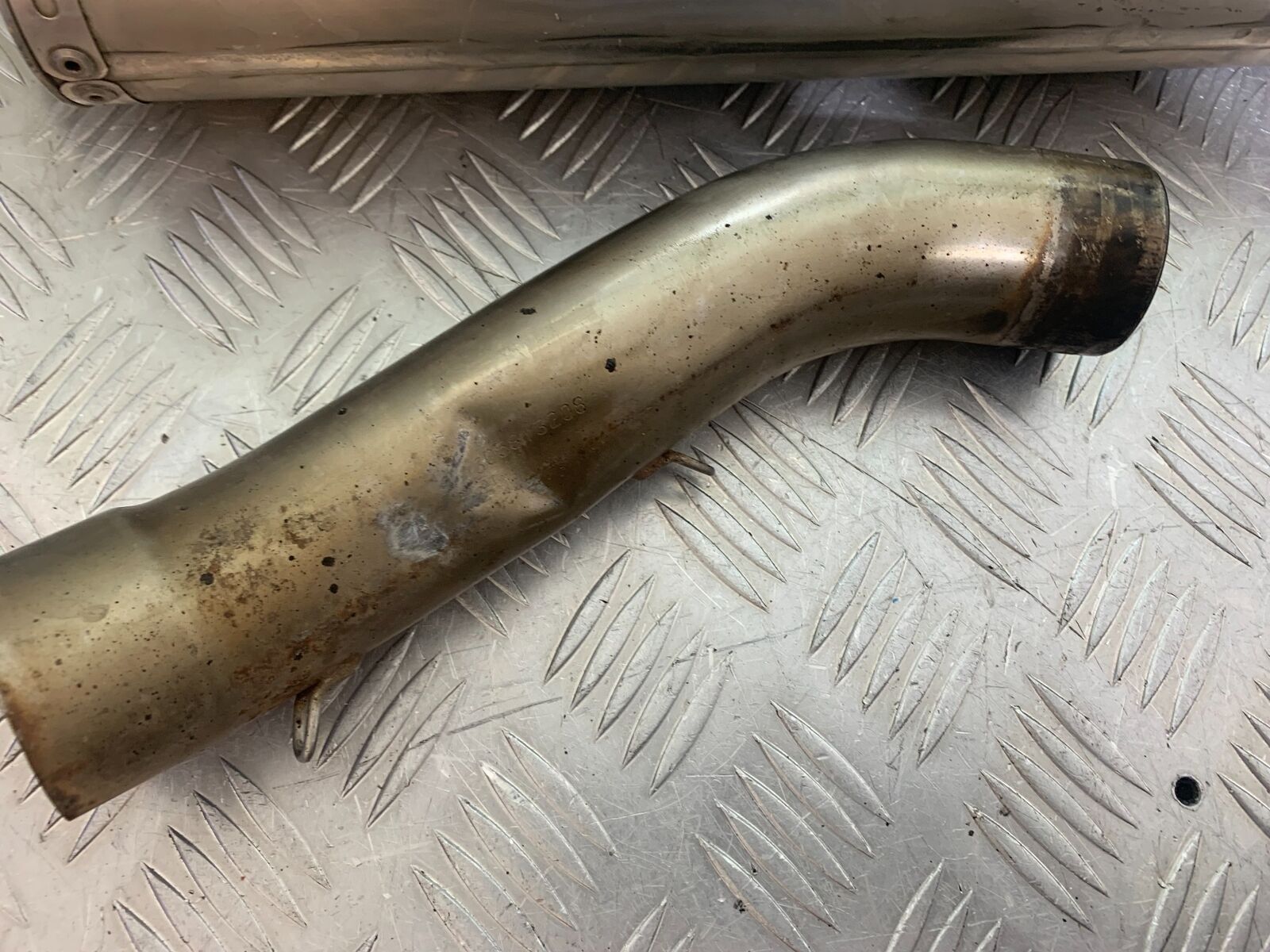 KAWASAKI ZX6R ZX6 J LEO VINCI HI LEVEL EXHAUST (DAMAGED) YEAR 2000 (CMB1129)