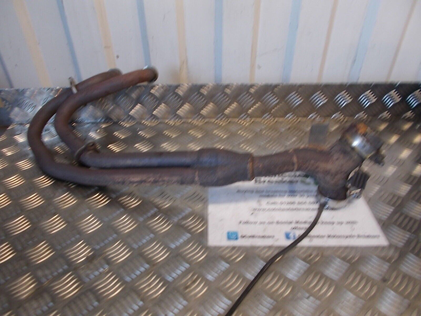 HONDA ST1300 ST 1300 PAN EUROPEAN LEFT DOWNPIPE YEAR 2002