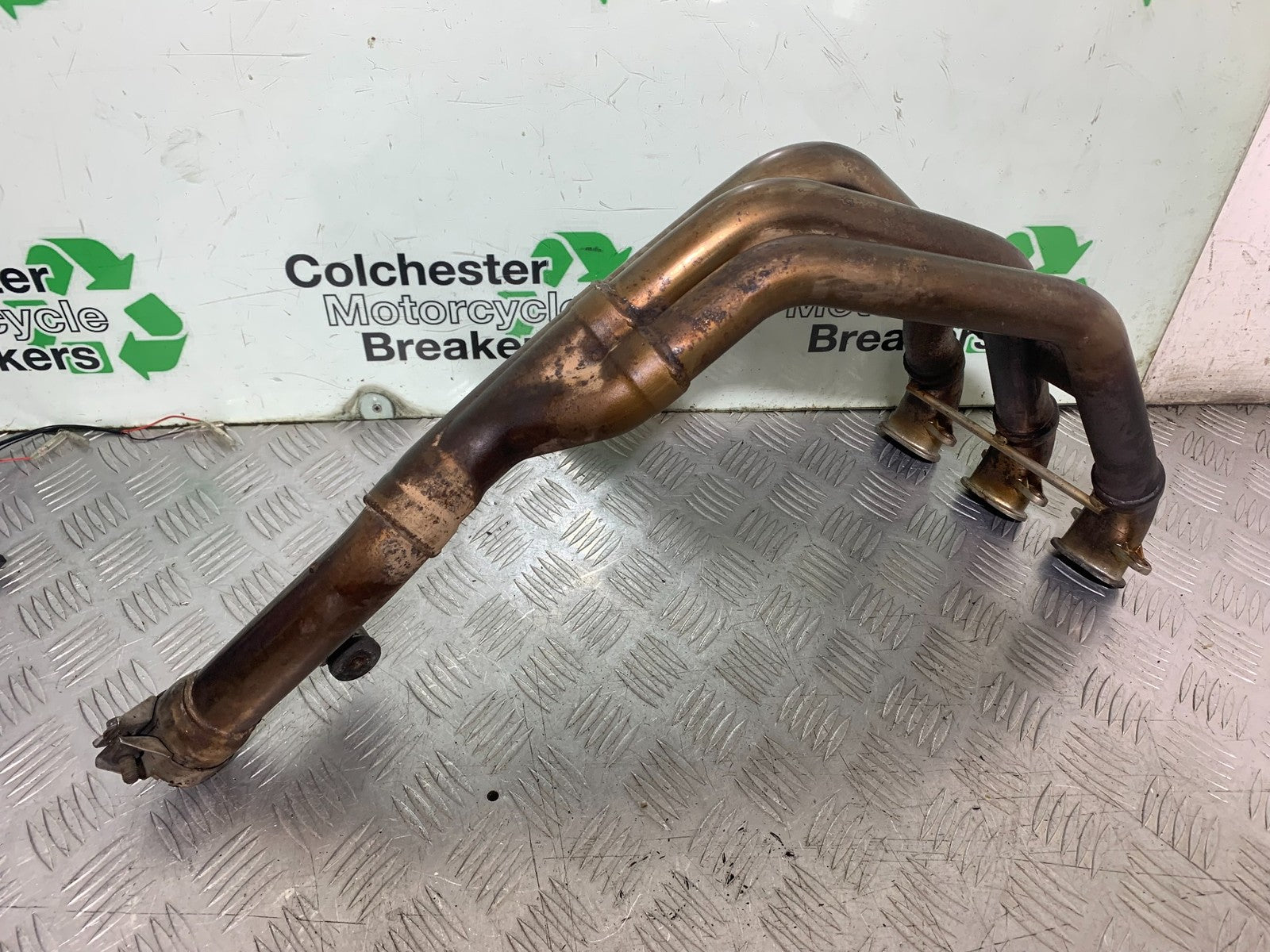 TRIUMPH 1050 SPEED TRIPLE EXHAUST DOWNPIPES   YEAR 2005-2007 (CMB1322)