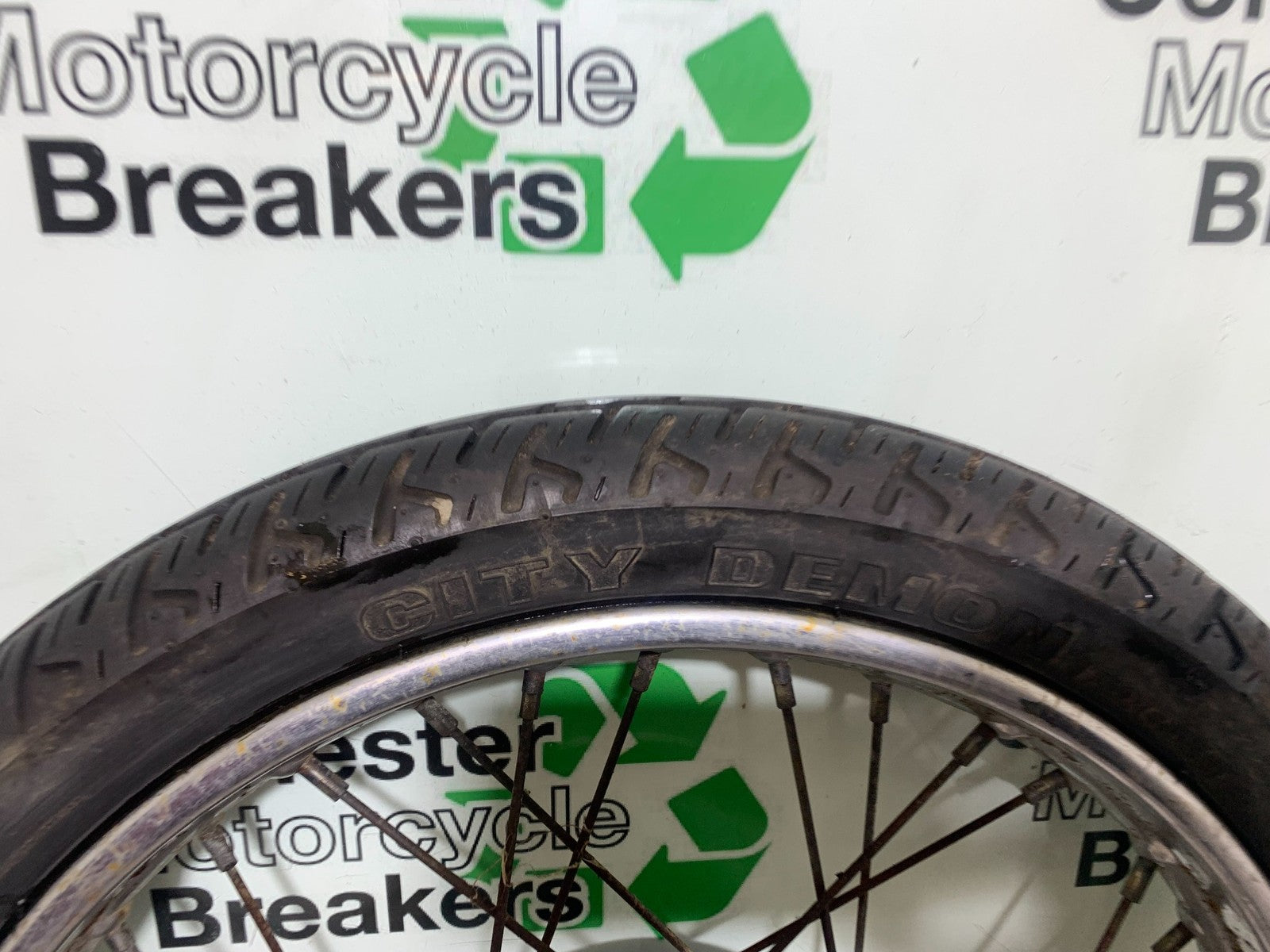 HONDA CG125 CG 125 FRONT WHEEL YEAR 1998-2000 (CMB1282)