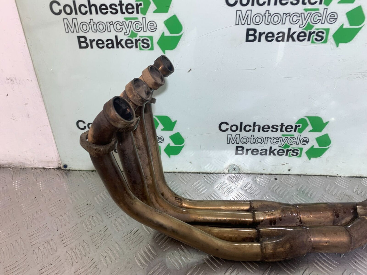 HONDA CBR600 CBR 600 F2 EXHAUST DOWNPIPES   YEAR 1991-1993 (CMB1114)