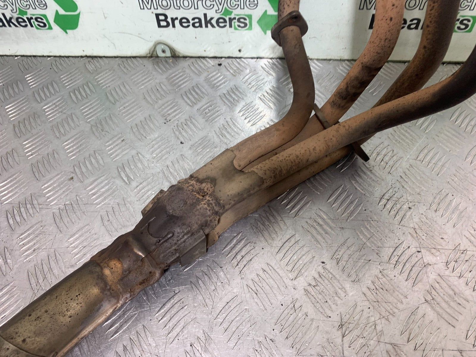 KAWASAKI ZX9R ZX9 C EXHAUST DOWNPIPES  YEAR 1998-99 (CMB1213)